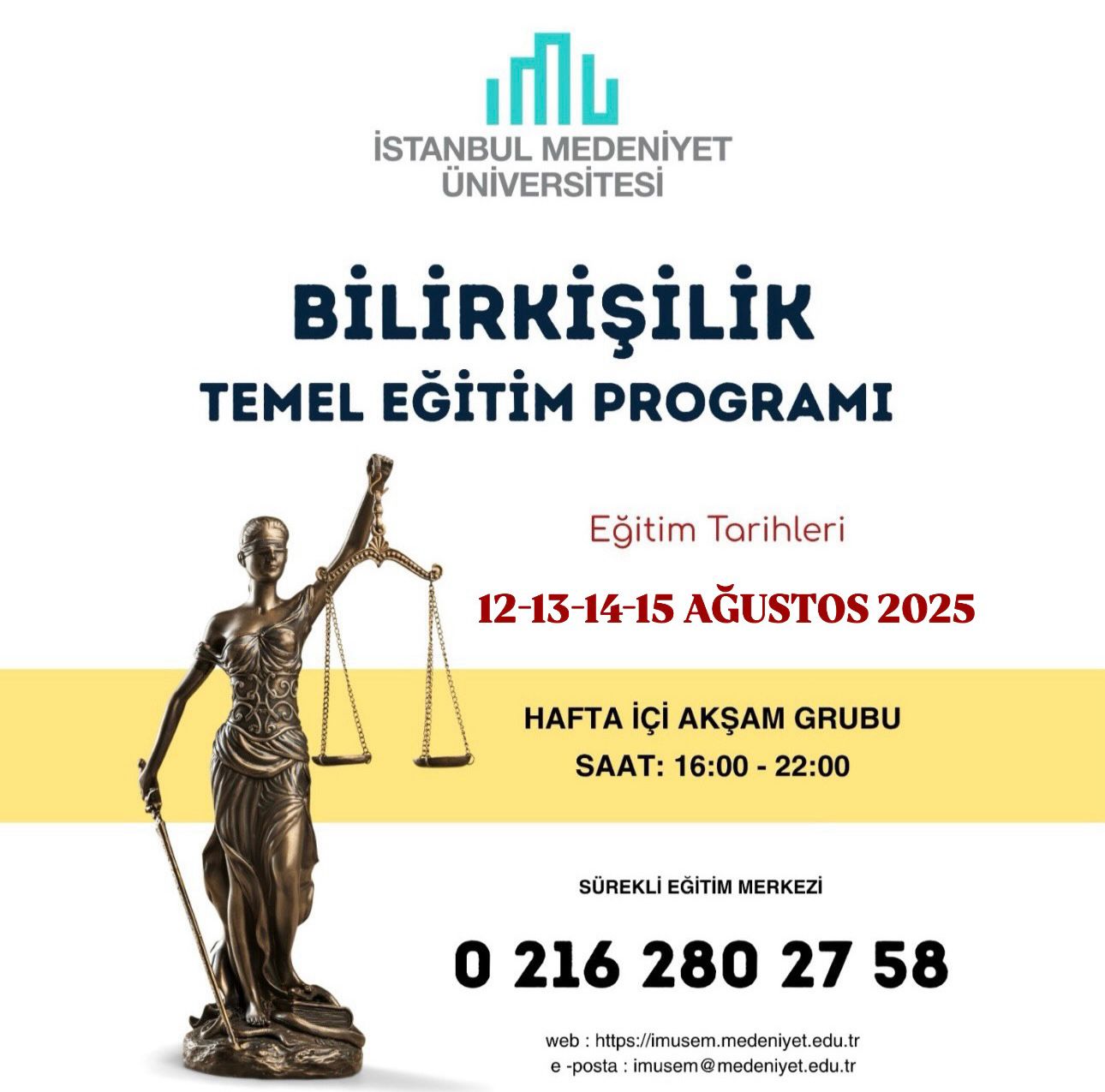 BİLİRKİŞİLİK TEMEL EĞİTİM PROGRAMI